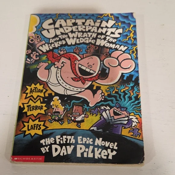 Dav Pilkey Captain Underpants Book Lot Bundle (Set of 4) - Picture 8 of 13